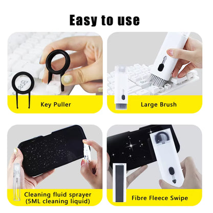 7-In-1 Computer Keyboard Cleaner Brush Set